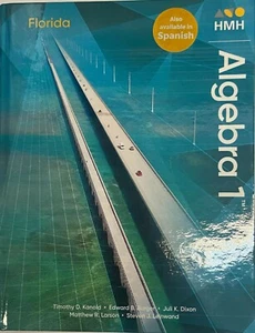 Algebra 1 Florida Student Edition Textbook 2020 HMH Houghton Mifflin Harcourt - Imagen 1 de 1