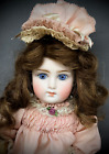 Rare Early French Market GEBRUDER KUHNLENZ # 28 Closed Mouth Doll Antique German