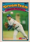 1989 Topps K-Mart Dream Team Baseball 32 Fernando Valenzuela
