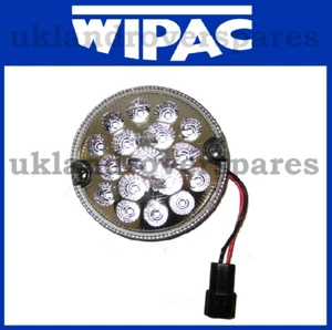 LAND ROVER DEFENDER CLEAR LED FOG LIGHT / LAMP + FITED PLUG WIPAC LR048201 - Picture 1 of 3