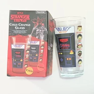 Paladone Netflix Stranger Things Palace Arcade Vidrio Cambio Frío 16 OZ - Imagen 1 de 3