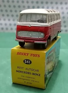 Vintage - PETIT Autocar Mercedes O 319 - Dinky Toys 541 - Made in France 1963 - Foto 1 di 10