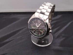 Citizen Satellite Wave CC1091-50F Eco Drive ST.Steel Day Date Solar Mens Watch - Picture 1 of 6