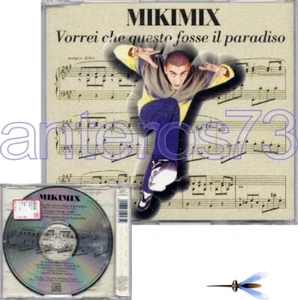 MIKIMIX CAPAREZZA "VORREI CHE QUESTO FOSSE IL PARADISO" RARO CDsingolo 1998 - Picture 1 of 1