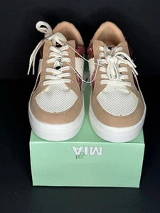Mia Astra Mädchen Gr. 4 Sneaker ✨️Sparkly✨️ Rosa Glitzer Plateau Skateschuhe - Bild 1 von 5