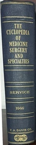 1946 Cyclopedia of Medicine Surgery & Specialties Review Service - Very Good Con - Bild 1 von 2