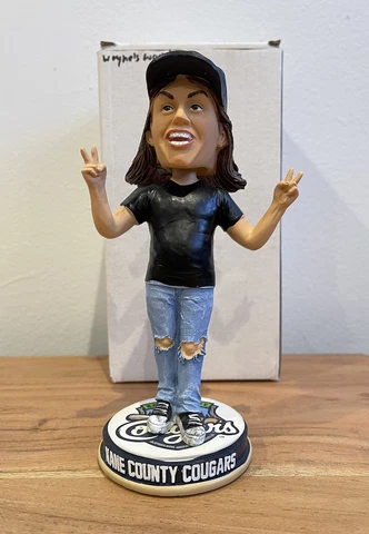 WAYNE’S WORLD Mike Meyers BOBBLEHEAD KANE COUNTY COUGARS SGA 2017 Cover