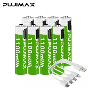 Wiederaufladbare AAA-Batterien - hohe Kapazität - mehrere Packungsgrößen - Bild 1 von 14