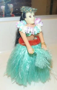 Hawaii Hula Dancer (Bobble) Aloha Girl 6 1/4” Posable Arms - Picture 1 of 6
