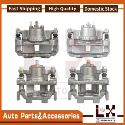 Nugeon 4 Front Rear Disc Brake Caliper Fits 2010 2011 2014 2016 Nissan Maxima - Image 1 of 4