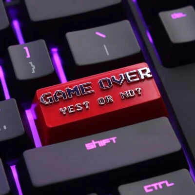 GAMEOVER Enter Keycap Zinc Alloy Key cap For CHERRY MX Mechanical Keyboard - Image 1 of 4