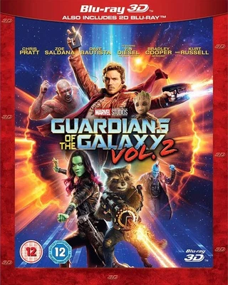 Guardians of the Galaxy Vol. 2 [Blu-ray 3D + 2D] Marvel Studios Volume Two MCU - Image 1 of 2