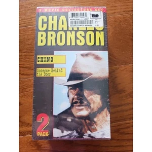 Charles Bronson 2 Movie Collectors Set New VHS Chino Someone Behind The Door - Picture 1 of 5