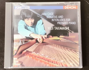 Yuji Takahashi – John Cage Sonatas And Interludes For Prepared Piano CD EX+ - Picture 1 of 3