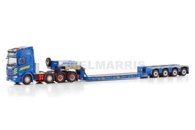 WSI 01-4383 HAVATOR SCANIA R HIGHLINE CR20H 8X4 LOW LOADER 4 ASSI 1:50 - Immagine 1 di 3