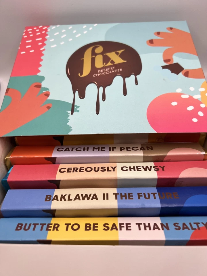 Authentic FIX Mixed Chocolate Bar Box – Imported from Dubai | Viral Pistachio - Image 1 of 4