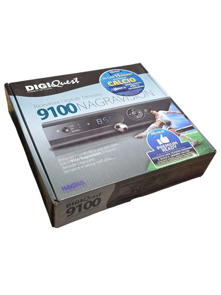 Ricevitore Digitale Terrestre DIGI Quest Freedom Of Choice 9100 Nagravision - Immagine 1 di 3