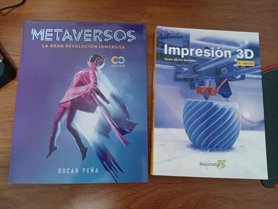 Pack 2 Libros: Impresión 3D + Metaversos. La gran revolución inmersiva - Imagen 1 de 4