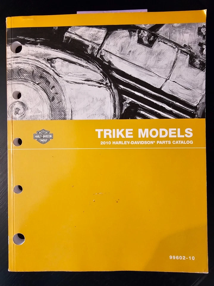 HD - Catálogo de piezas de modelos de triciclo 2010, (99602-10) usado Foto 1 de 1