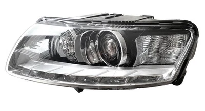 1x Hella Bi-Xenon Hauptscheinwerfer 4F0941029FJ D3S H7 H8 Links Audi A6 C6 4FH - Bild 1 von 4