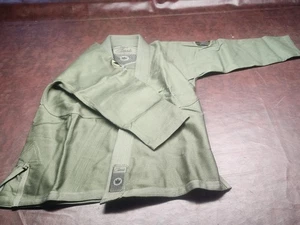 Uniforme adulto Jiu Jitsu Gi verde KZ109 A1 A3L - Imagen 1 de 13