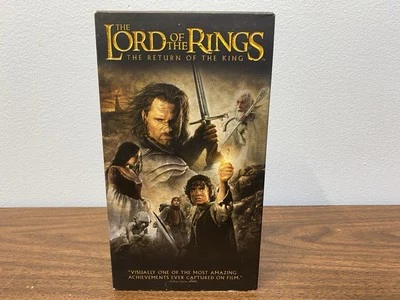 Lord Of The Rings The Return Of The King 2 Tape Set VHS - Image 1 of 4