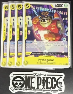 4x One Piece OP07-105 UC Pythagoras - English - Regular - Play Set - NM/M - Bild 1 von 1