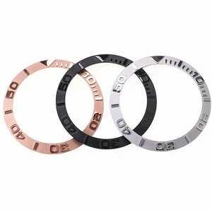 New 38mm Ceramic Bezel Inserts Yacht Master Style Watch Ring For SKX007 SKX009 - Picture 1 of 18