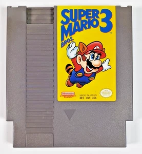 Solo cartucho de juego Super Mario Bros. 3 (Nintendo NES, 1990) Japón - Imagen 1 de 8