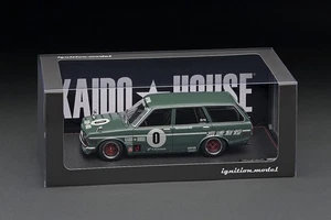 Ignition model WEB Limited 1 18 Datsun Bluebird (510) Wagon Green Event ver. (Wo - Picture 1 of 6
