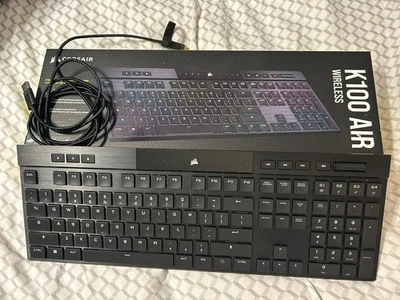 Corsair K100 AIR Wireless RGB Mechanical Gaming Keyboard - Black (READ) - Image 1 of 4