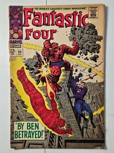 Fantastic Four 69 Good  (2.5) Marvel Comics 12/67 - Picture 1 of 8