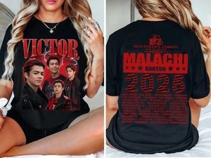 Disney Malachi Barton Bootleg Shirt, Descendants Zombies World Collide Tour 2025 - Bild 1 von 4