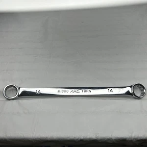 Mac Tools 14mm Micro Turn 12 Point Double Box End Wrench # BMT214MM MADE IN USA - Bild 1 von 16