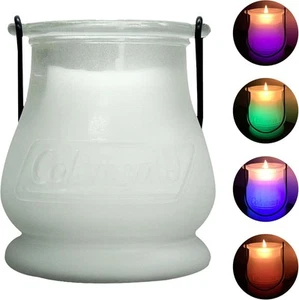 LED Citronella Outdoor Scented Candle Festive Color Changing Lights NEW - Picture 1 of 6