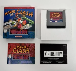 Mario Clash Nintendo Virtual Boy 1995 KOMPLETT CIB Neuwertig - Bild 1 von 11