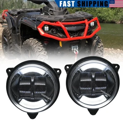 LED Headlight with DRL Lamp For Can-Am Outlander 1000/ 1000R/Max 1000R 2018-2022 - Image 1 of 4