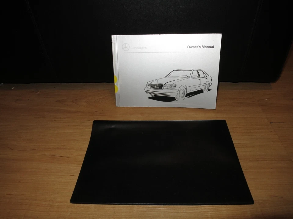 Mercedes Benz Clase S 1998 manual del propietario libro + estuche / S 600 Foto 1 de 1