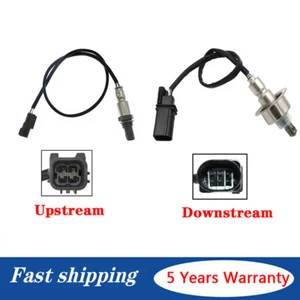2Pcs Oxygen Sensor Up+Down For Hyundai Sonata 2015-2019 Santa Fe -FWD 2019 2020 - Picture 1 of 14