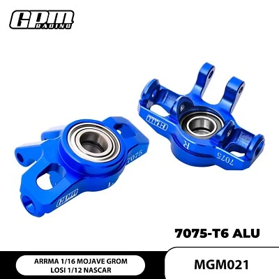 GPM Alloy 7075 Front Steering Block big Bearing ARRMA 1/16 Mojave Grom Nascar - Image 1 of 4