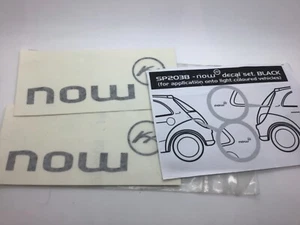 Ford KA MK1 Now 2 x Badge Rear C Pillar Wing Black Name Genuine New Decal SP2038 - Picture 1 of 3