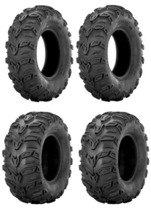 Complete Set of Sedona Mud Rebel Tires - 2000-2003 Yamaha 400 Kodiak Auto 4x4 - Picture 1 of 1
