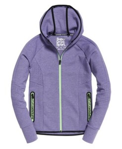 superdry zip up moletom com capuz womens