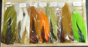 Bucktail Northern LARGE Hareline USA 7 Farben Northern Bucktail Large 