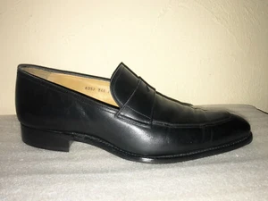 EMLING,MOCASSINS en CUIR NOIR, pointure 8,5 uk soit 42,5 fr, - Picture 1 of 10