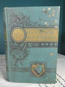 Vtg 1888 - The Life & Public Services of GEN. BENJ. HARRISON & MORTON - good - Imagen 1 de 12