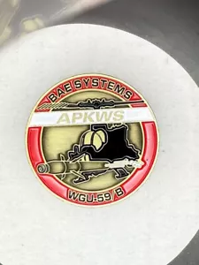 BAE Systems Advanced Precision Kill System APKWS WGU-59 B Challenge Coin - Picture 1 of 3