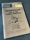 CATERPILLAR 128 & 129 Dozer CABLE CONTROL 18F1-18F602 19F1-19F1646 PARTS Book