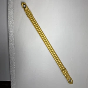 Captain/Military/Airline Style Gold Lace Chin Strap Adjustable - Made in USA - Picture 1 of 2