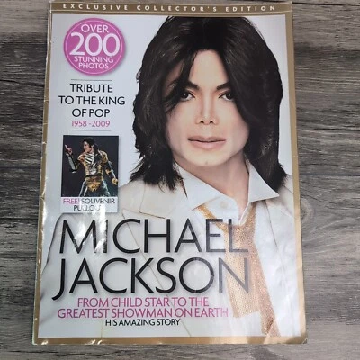 Michael Jackson Exclusive Collectors Edition Magazine 200 Photos Full  Poster  - Image 1 of 4